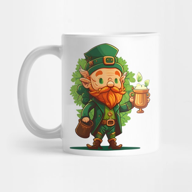 St. Patrick's Day Lucky Leprechaun by Johnathan Allen Wilson